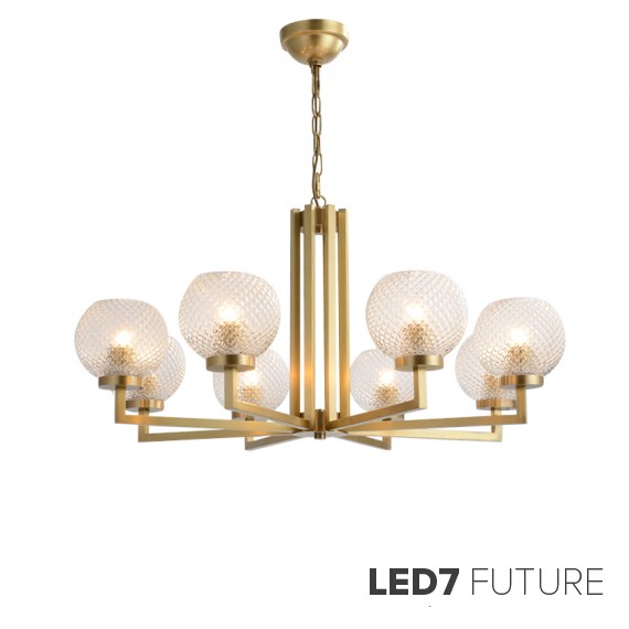 Loft Industry Modern - RBall Chandelier